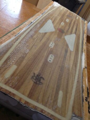 Faserverbund-Form aus Holz