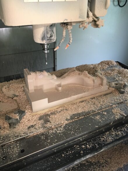 Sandguss-Kernkasten aus Holz